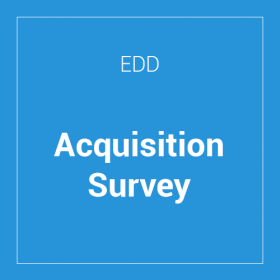 Easy Digital Downloads Acquisition Survey