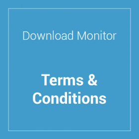 Download Monitor Terms & Conditions