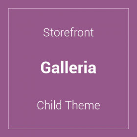 Storefront Galleria Child Theme