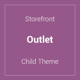 Storefront Outlet Child Theme
