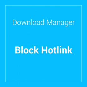 WP Download Manager Block Hotlink