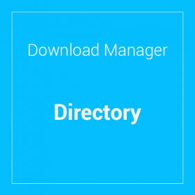 WP Download Manager Directory Add-on