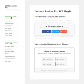 MyThemeShop Content Locker Pro
