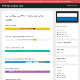 MyThemeShop WP Notification Bar Pro