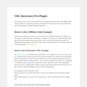 MyThemeShop URL Shortener Pro