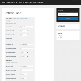 MyThemeShop WooCommerce Checkout Field Modifier