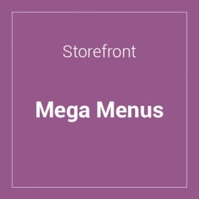 Storefront Mega Menus