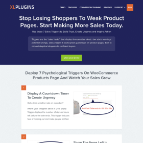 XL WooCommerce Sales Triggers