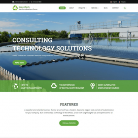 GretaThemes GreenTech WordPress Theme