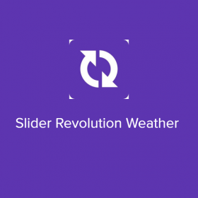 Slider Revolution Weather