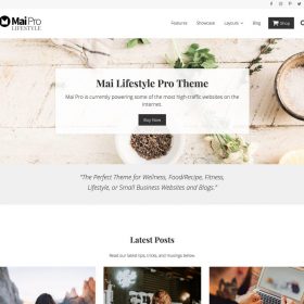 StudioPress Mai Lifestyle Pro Genesis WordPress Theme