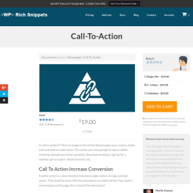 WP Rich Snippets Call To Action