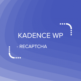 Kadence reCAPTCHA