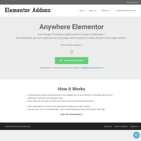 Anywhere Elementor Pro