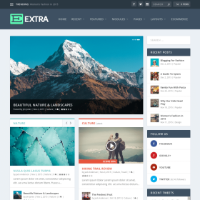 ElegantThemes Extra WordPress Theme