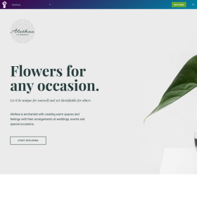 Elementorism Alethea Elementor Landing Page