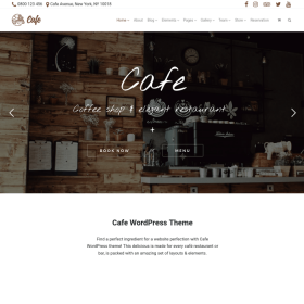 VisualModo – Cafe WordPress Theme