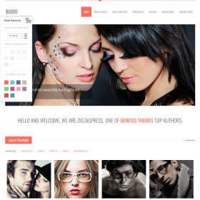 ZigZagPress Bijou Genesis Child WordPress Theme
