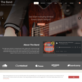 AIT – Band WordPress Theme