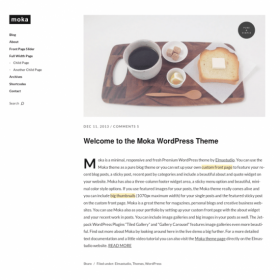 ElmaStudio Moka WordPress Theme