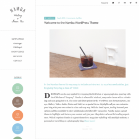 ElmaStudio Namba WordPress Theme