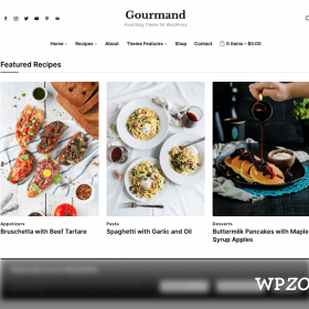 WPZoom Gourmand WordPress Theme