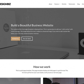 Theme Junkie Designbiz Theme
