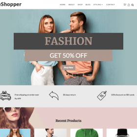 CyberChimps – E-Shopper Premium	WordPress Theme