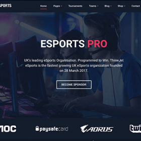 Theme Junkie eSports Pro Theme