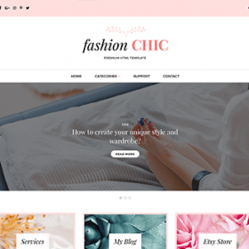 Theme Junkie Fashion Chic Theme