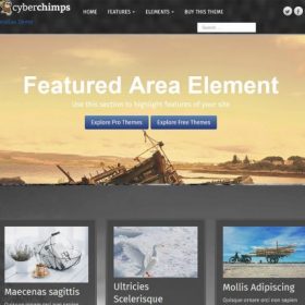 CyberChimps – Parallax Pro WordPress Theme