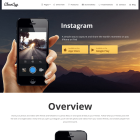 MyThemeShop CleanApp WordPress Theme
