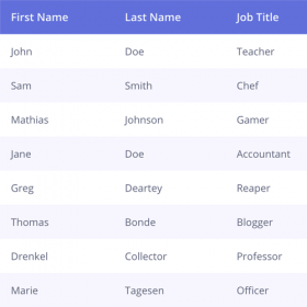 Superb Tables (plugin)