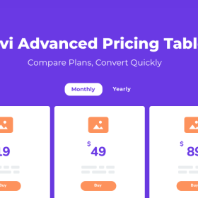 Advanced Pricing Table For Divi