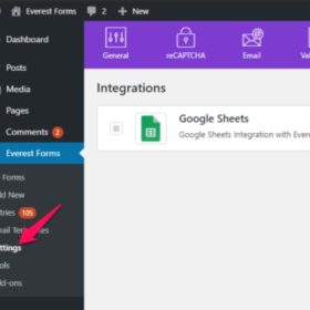 User Registration Google Sheets