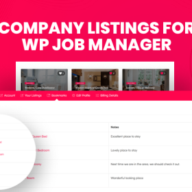 Company Listings for WP Job Manager