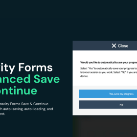 Gravity Perks Advanced Save & Continue