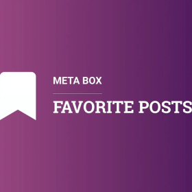 Meta Box Favorite Posts