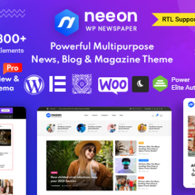 Neeon – WordPress News Magazine Theme